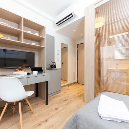 Apartament întreaga unitate cu vedere spre oraș cu 1 camera pentru 2 pers.