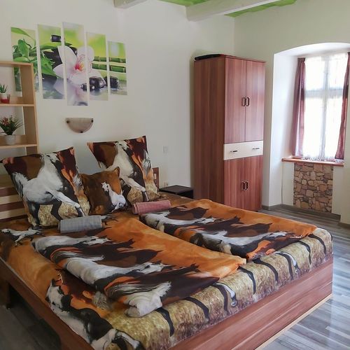Apartament familial(ă) cu aer condiționat cu 2 camere pentru 5 pers.