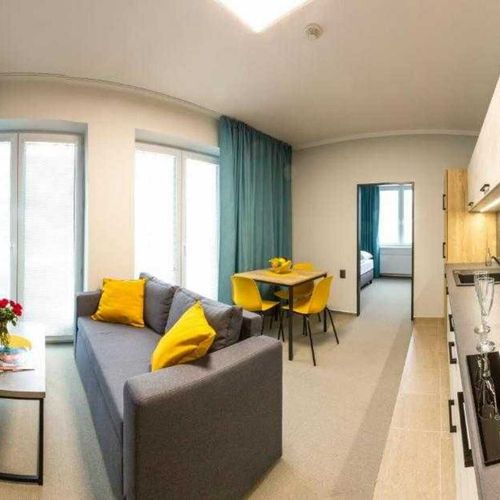 Apartament confort cu cadă cu 1 camera pentru 3 pers. (se poate solicita pat suplimentar)