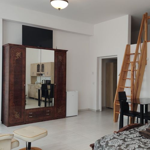 Apartament 2-osobowy na parterze z łazienką z 1 pomieszczeniem sypialnianym