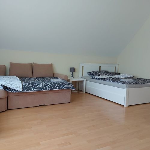 Apartament cu aer condiționat cu 2 camere pentru 6 pers.