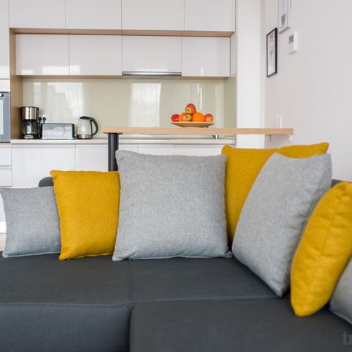 Apartament superior cu balcon cu 1 camera pentru 4 pers.