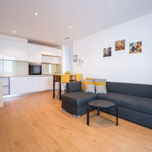 Apartament cu balcon cu 1 camera pentru 4 pers.