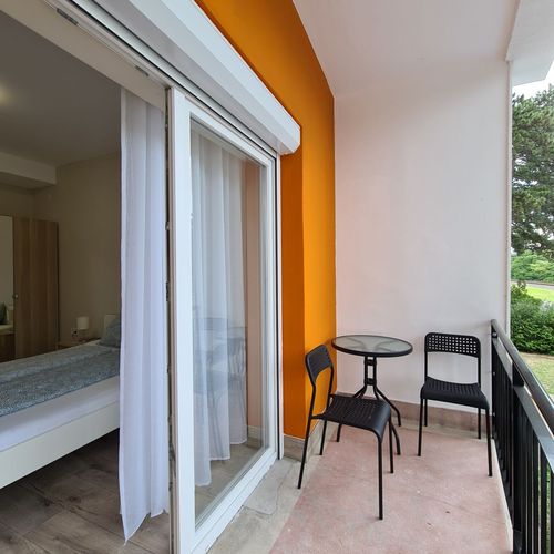 Apartament familial(ă) cu balcon cu 2 camere pentru 4 pers.