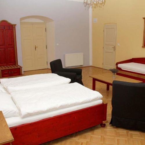 Apartament cu duș cu chicinetă comună cu 1 camera pentru 2 pers. (se poate solicita pat suplimentar)