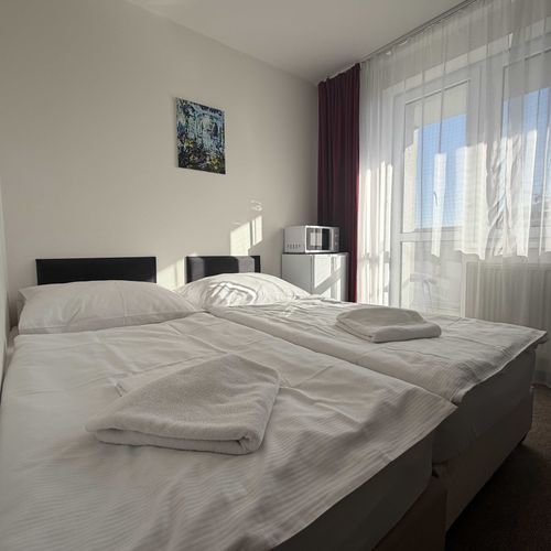 Apartament 2-osobowy z prysznicem z klimatyzacją