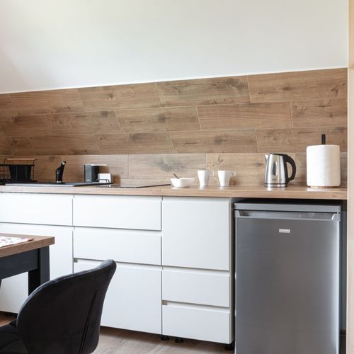 Apartament 5-osobowy na poddaszu z widokiem na góry z 3 pomieszczeniami sypialnianymi