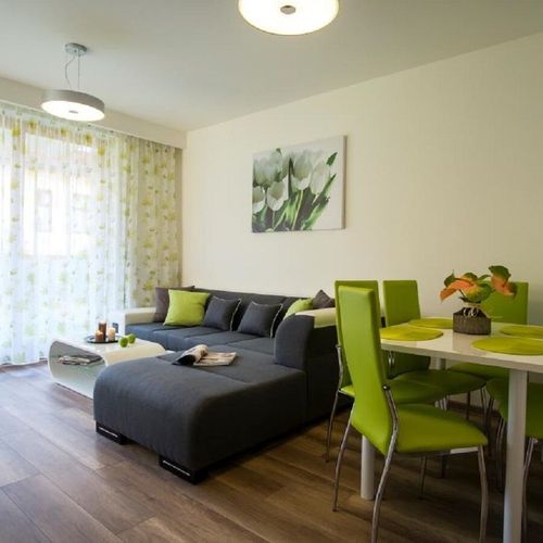 Apartament 5-osobowy z tarasem z 2 pomieszczeniami sypialnianymi