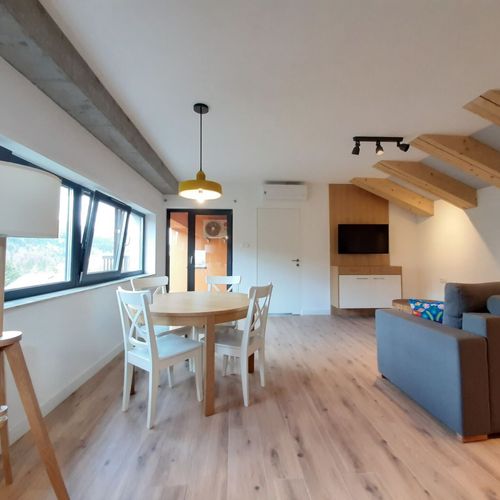 Apartament 2-osobowy z widokiem na góry z widokiem na dziedziniec z 1 pomieszczeniem sypialnianym