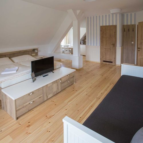 Apartman s vlastní kuchyňkou  pro 4 os. (s možností přistýlky)