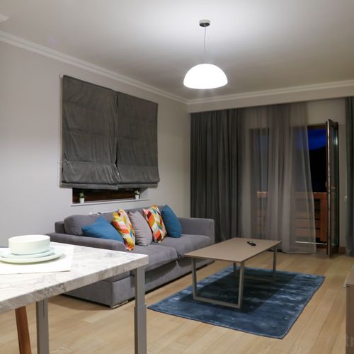 Apartament 2-osobowy Junior z 1 pomieszczeniem sypialnianym