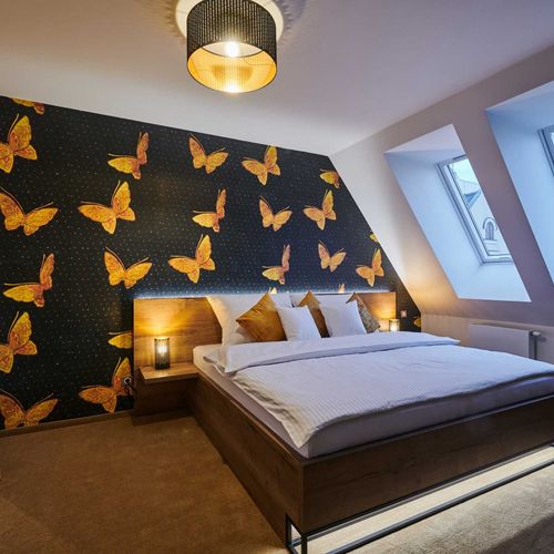 Apartament 2-osobowy z klimatyzacją z prysznicem z 1 pomieszczeniem sypialnianym (możliwa dostawka)