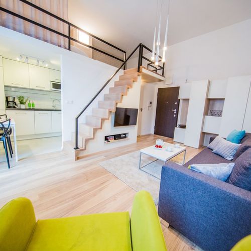 Apartament 2-osobowy Studio z balkonem z 1 pomieszczeniem sypialnianym