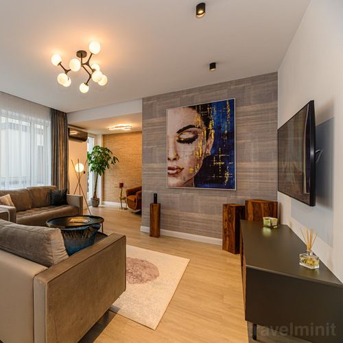 Apartament silver cu terasă cu 2 camere pentru 4 pers.