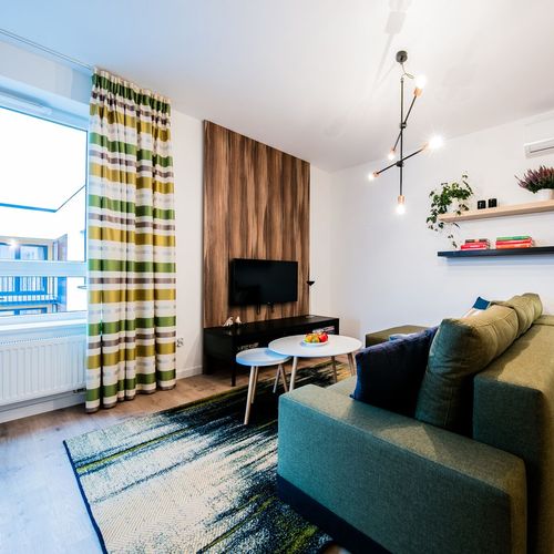 Apartament 4-osobowy tV z płaskim ekranem z widokiem na dziedziniec z 2 pomieszczeniami sypialnianymi