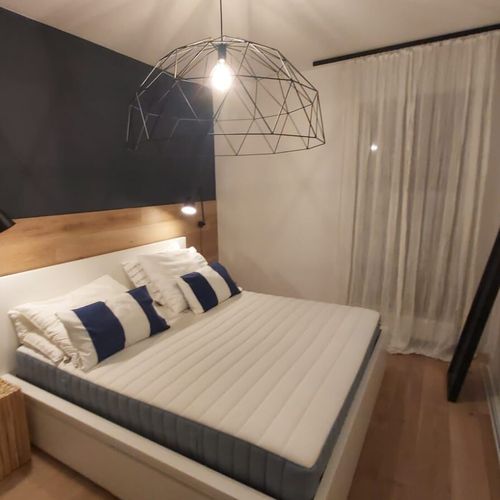 Apartament 6-osobowy na piętrze z balkonem z 3 pomieszczeniami sypialnianymi