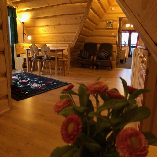 Apartament 7-osobowy z balkonem z aneksem kuchennym z 2 pomieszczeniami sypialnianymi