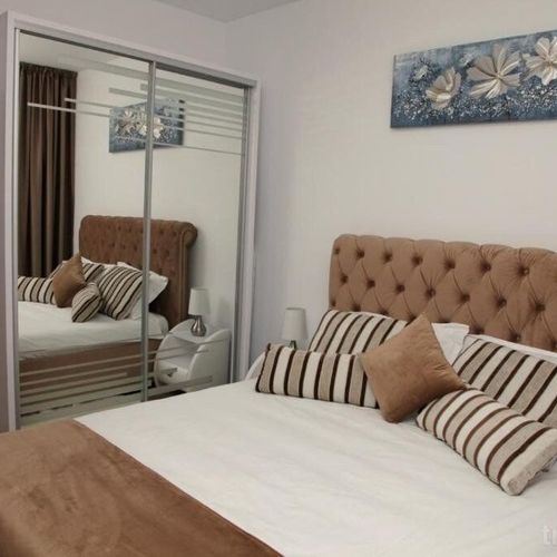 Apartament 4-osobowy z tarasem z 2 pomieszczeniami sypialnianymi
