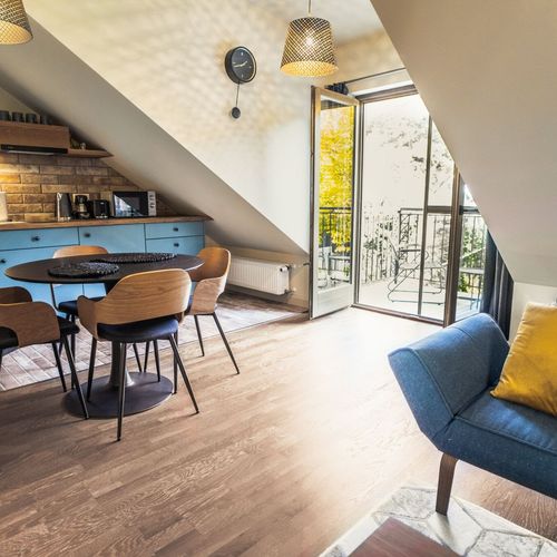 Apartament silver cu panoramă cu 1 camera pentru 2 pers.