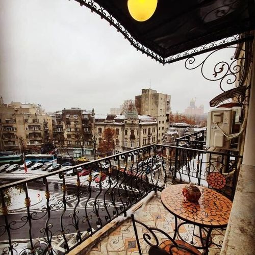 Apartman s balkónem pro 4 os. s 1 ložnicí s výhledem na město