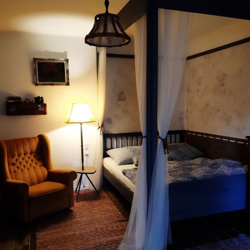 Apartament romantică cu vedere spre grădină pentru 4 pers. (se inchirieaza doar integral)