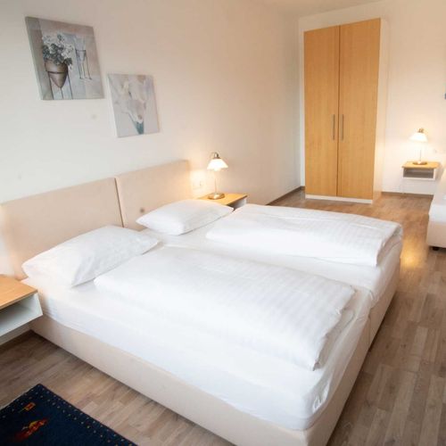 Apartament family cu bucătărie proprie cu 2 camere pentru 5 pers.