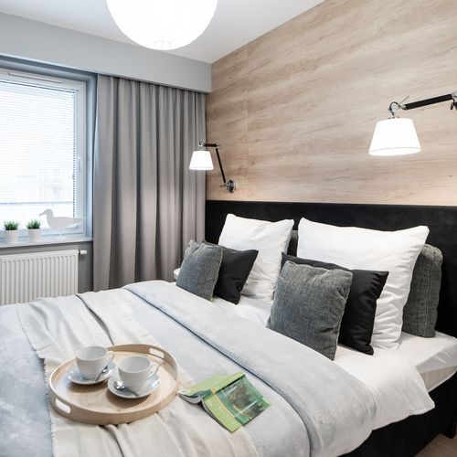 Apartament 4-osobowy Przyjazny podróżom rodzinnym pokój od strony basenu z 2 pomieszczeniami sypialnianymi