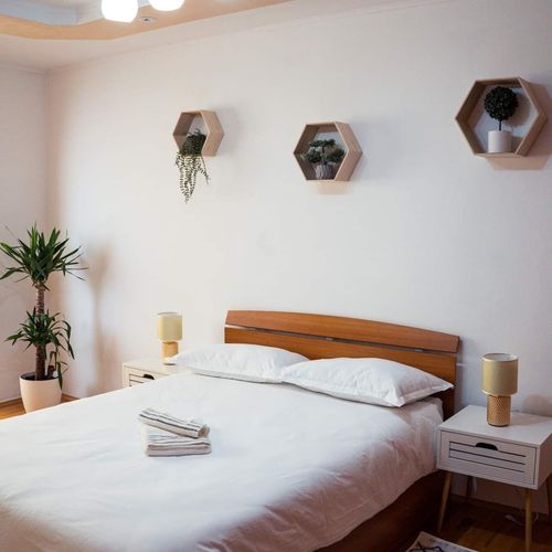 Apartament cu balcon cu 2 camere pentru 4 pers.