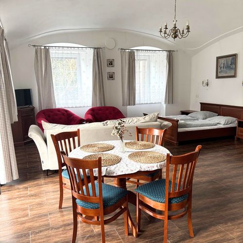 Deluxe Apartman se sprchou s manželskou postelí s 1 ložnicí (s možností přistýlky)