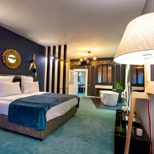 Apartament 2-osobowy na piętrze Deluxe z 1 pomieszczeniem sypialnianym