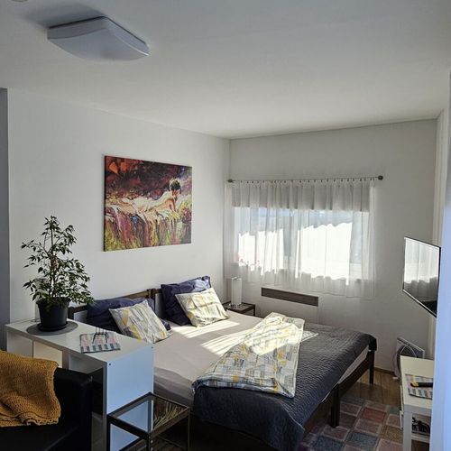 Apartament studio cu duș cu 1 camera pentru 4 pers.