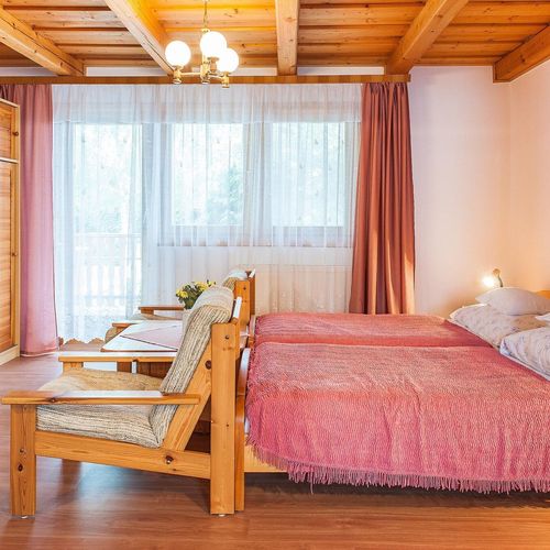 Studio Apartman s klimatizací s manželskou postelí s 1 ložnicí (s možností přistýlky)