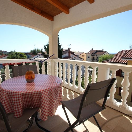 Apartament cu balcon cu aer condiționat cu 1 camera pentru 3 pers.