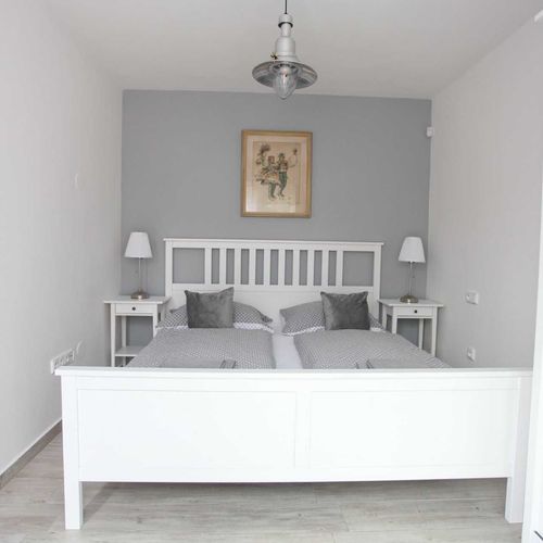 Apartman se sprchou s terasou pro 6 os. se 2 ložnicemi