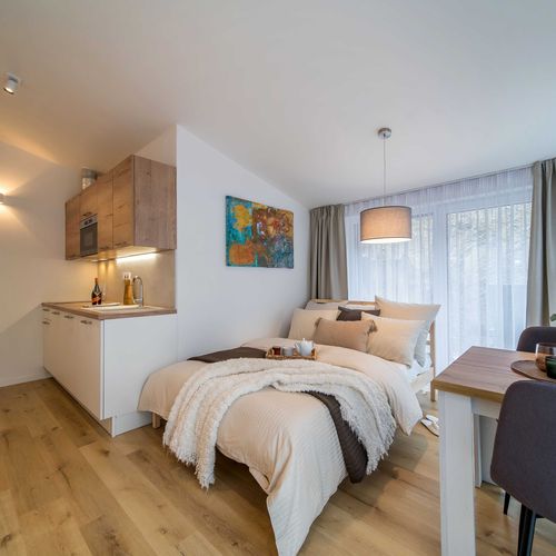 Studio Apartman se sprchou pro 2 os.
