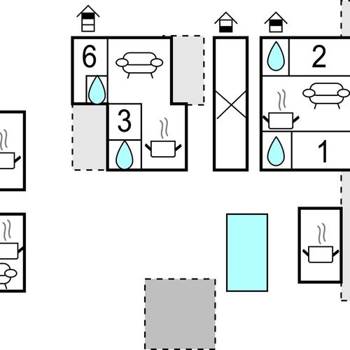 Domek letniskowy 10-osobowy 