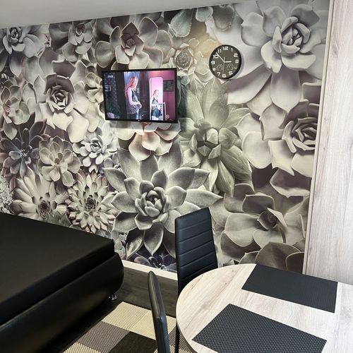 Apartament studio la parter cu 1 camera pentru 2 pers.