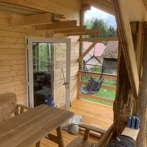 Domek całoroczny 14-osobowy cały dom z tarasem