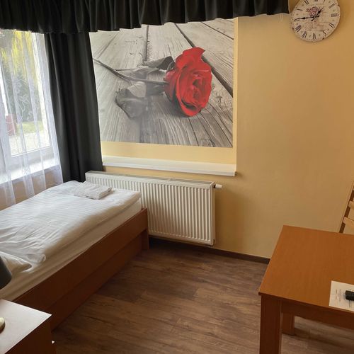 Camera single cu aer condiționat cu duș