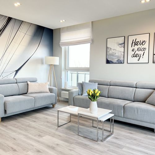 Apartament 4-osobowy Deluxe z panoramą z 2 pomieszczeniami sypialnianymi