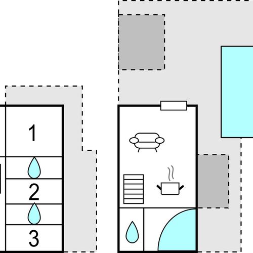 Domek letniskowy 6-osobowy