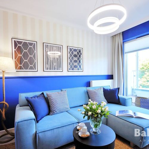 Apartament 4-osobowy z widokiem na park z 2 pomieszczeniami sypialnianymi