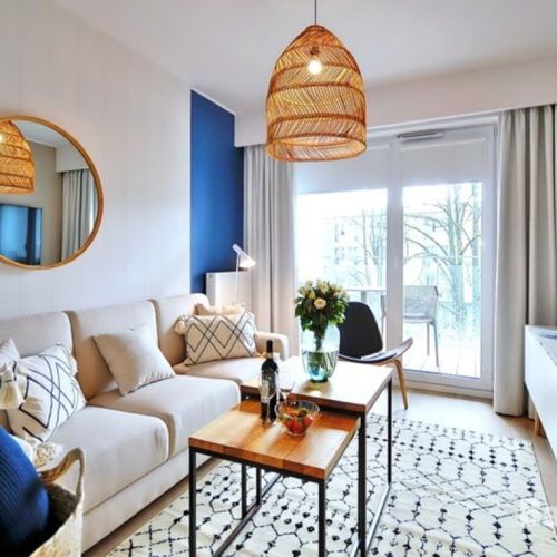Apartament 4-osobowy z widokiem na port z 2 pomieszczeniami sypialnianymi