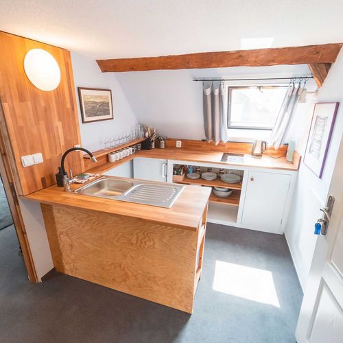 Apartman se sprchou s vlastní kuchyňkou pro 6 os. se 2 ložnicemi