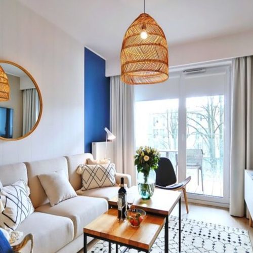 Apartament 4-osobowy z widokiem na port z 2 pomieszczeniami sypialnianymi