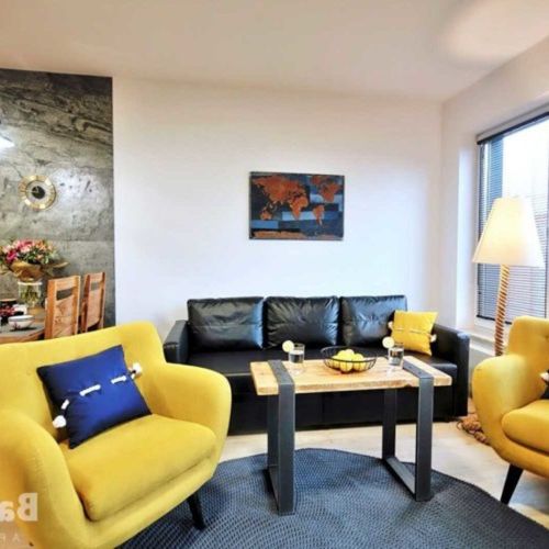 Apartament 4-osobowy z widokiem na port z 2 pomieszczeniami sypialnianymi