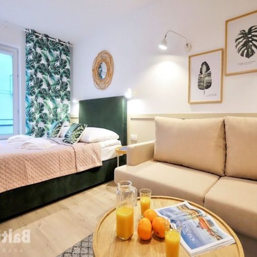 Apartament 5-osobowy z widokiem na dziedziniec z 2 pomieszczeniami sypialnianymi