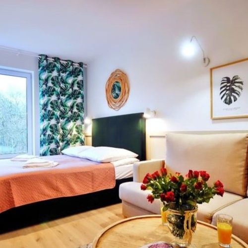 Apartament 5-osobowy z widokiem na park z 2 pomieszczeniami sypialnianymi