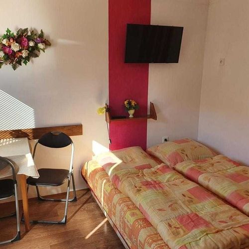 Apartament 2-osobowy z prysznicem z własną kuchnią z 1 pomieszczeniem sypialnianym