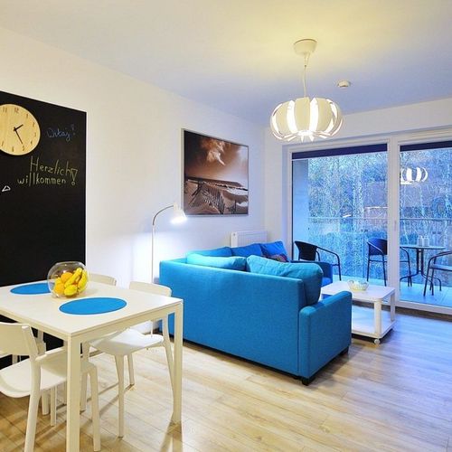 Apartament cu vedere spre pădure cu 2 camere pentru 4 pers.